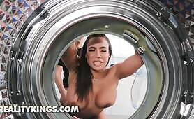 Reality Kings Bootylicious Luna Star Fucks Her Boyfriend Alex Mack In The Laundry Room